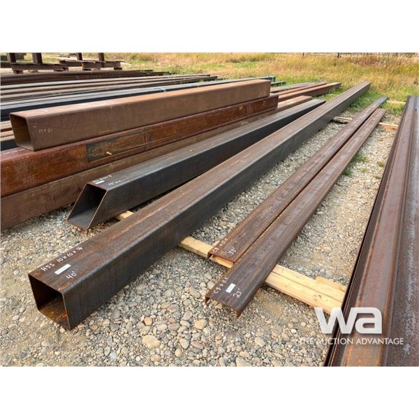 HSS 10X10X1/4" 40 FT LENGTH STEEL TUBING