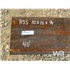 Image 2 : HSS 10X10X1/4" 40 FT LENGTH STEEL TUBING