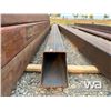 Image 3 : HSS 10X10X1/4" 19 FT LENGTH STEEL TUBING