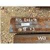 Image 2 : (3) HSS 6X6X1/4"   48 FT. LENGTH STEEL TUBING
