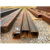 Image 4 : (3) HSS 6X6X1/4"   48 FT. LENGTH STEEL TUBING