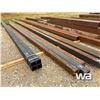 Image 3 : (3) HSS 6X6X1/4"  28,33,39 FT. LENGTH STEEL TUBING