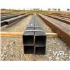 Image 4 : (4) HSS 5X5X1/4"   40 FT. LENGTH STEEL TUBING
