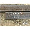 Image 3 : (2) HSS 5X5X1/4"   33-40 FT. LENGTH STEEL TUBING