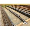 Image 4 : (2) HSS 5X5X1/4"   33-40 FT. LENGTH STEEL TUBING