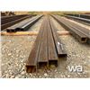 Image 4 : (4) HSS 4X4X1/4"  40 FT. LENGTH STEEL TUBING