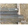 Image 2 : (4) HSS 4X4X1/4"  40 FT. LENGTH STEEL TUBING