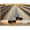 Image 4 : (4) HSS 4X4X1/4"  40 FT. LENGTH STEEL TUBING