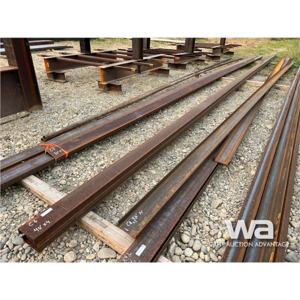 (4) PCS C6   40 FT. LENGTH CHANNEL