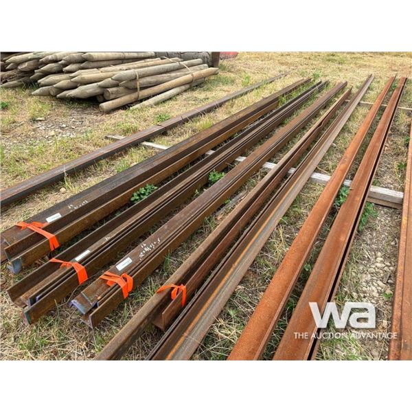 (4) PCS 3"X3"X3/8" X  20FT. ANGLE IRON