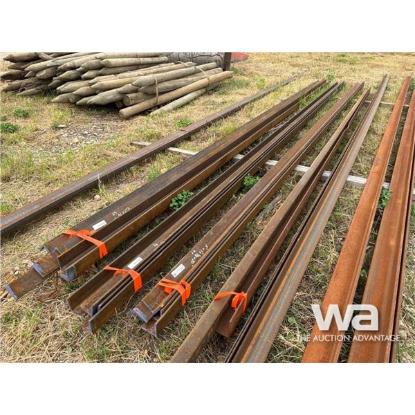 (4) PCS 3"X3"X3/8" X  20FT. ANGLE IRON