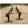 Image 3 : (2)  PIPE STANDS C/W STEEL PLATE BASES