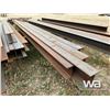 Image 3 : (4) PCS W8X24  14-18.5 FT. LENGTHS I-BEAM