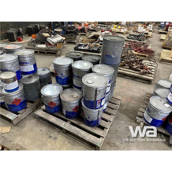 HEMPEL WARM/SAFETY GREY PAINT