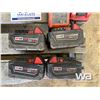 Image 2 : MILWAUKEE BATTERIES & CHARGER