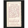 Image 2 : 1912 T202 Ty Cobb - Hand Cut End Panel