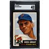 Image 1 : 1953 Topps #154 Dick Groat (SGC 4)