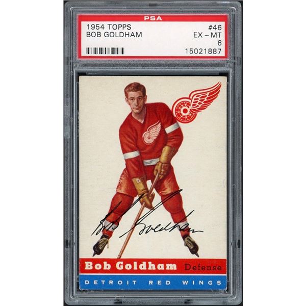 1954-55 Topps #46 Bob Goldham (PSA 6)