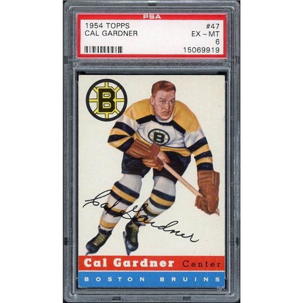 1954-55 Topps #47 Cal Gardner (PSA 6)