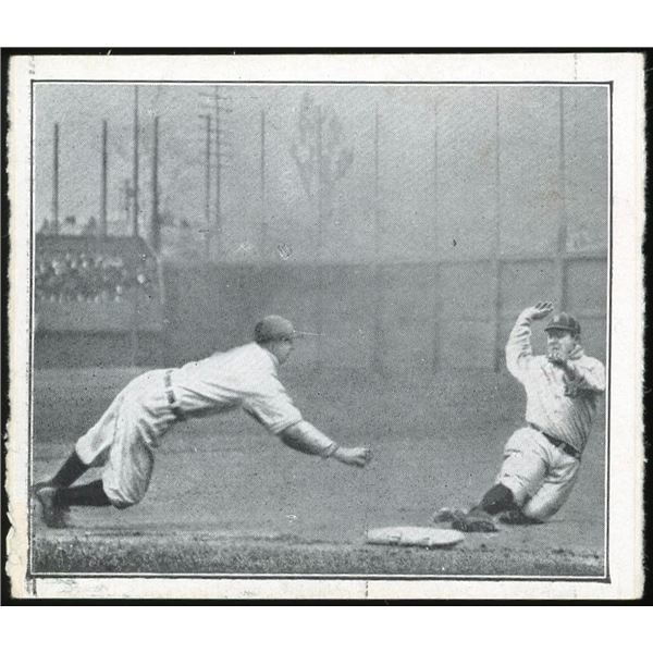 1912 T202 Charley O'Leary - Hand Cut Center Panel