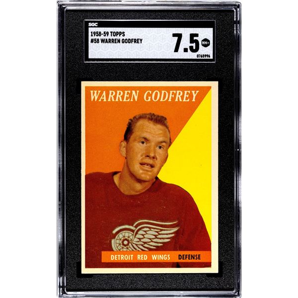 1958-59 Topps #58 Warren Godfrey (SGC 7.5)