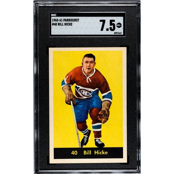 1960-61 Parkhurst #40 Bill Hicke (SGC 7.5)