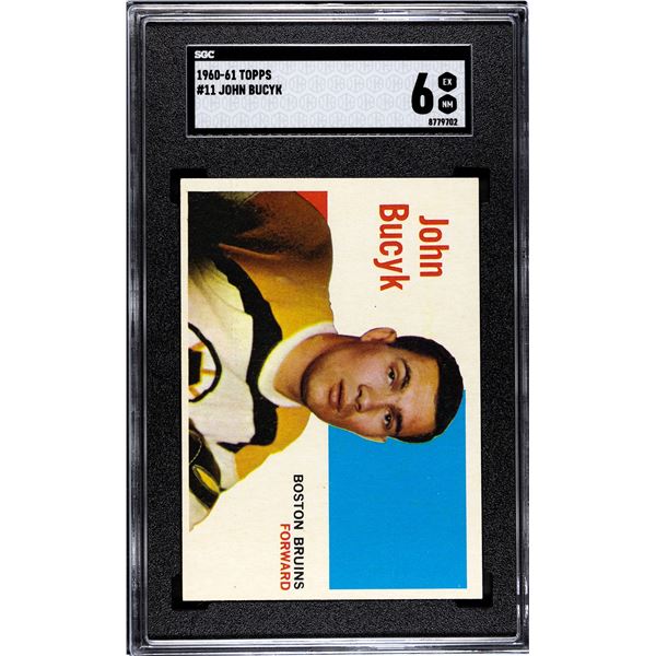 1960-61 Topps #11 John Bucyk (SGC 6)
