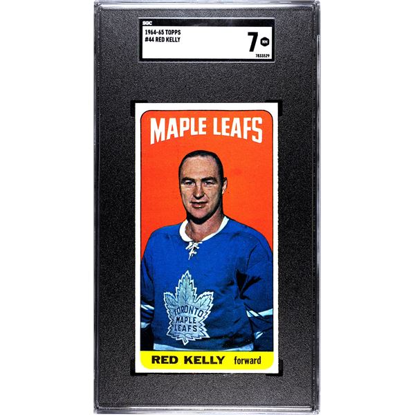1964-65 Topps #44 Red Kelly (SGC 7)