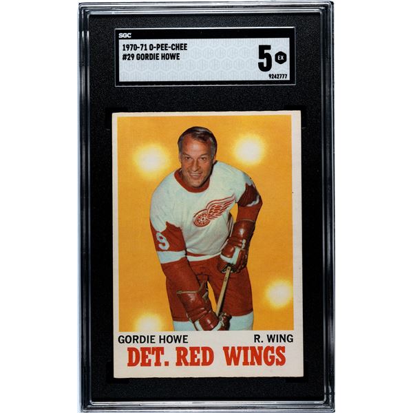 1970-71 O-Pee-Chee #29 Gordie Howe (SGC 5)