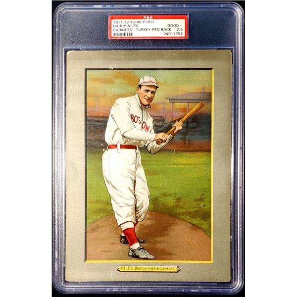 1911 T3 Turkey Red - Harry Niles (PSA 2.5)