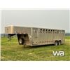 Image 1 : 2015 WILSON PSGN-5724T 24 FT. T/A STOCK TRAILER