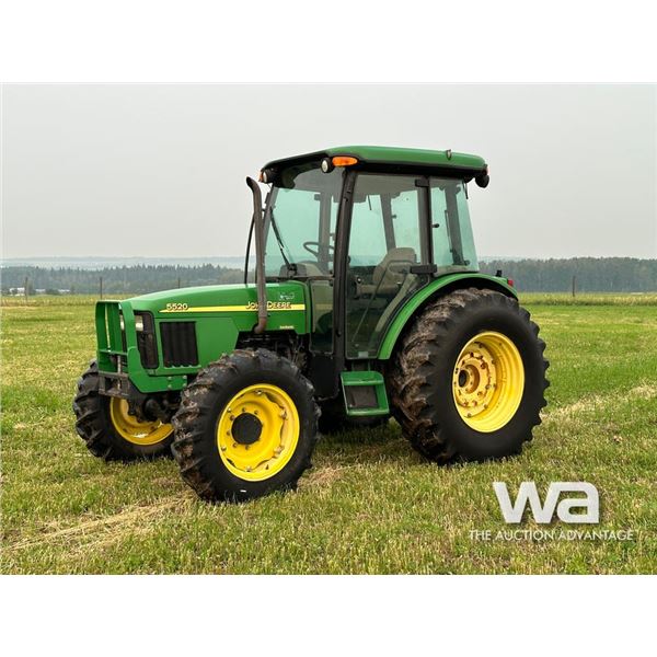 2003 JOHN DEERE 5520 MFWD TRACTOR