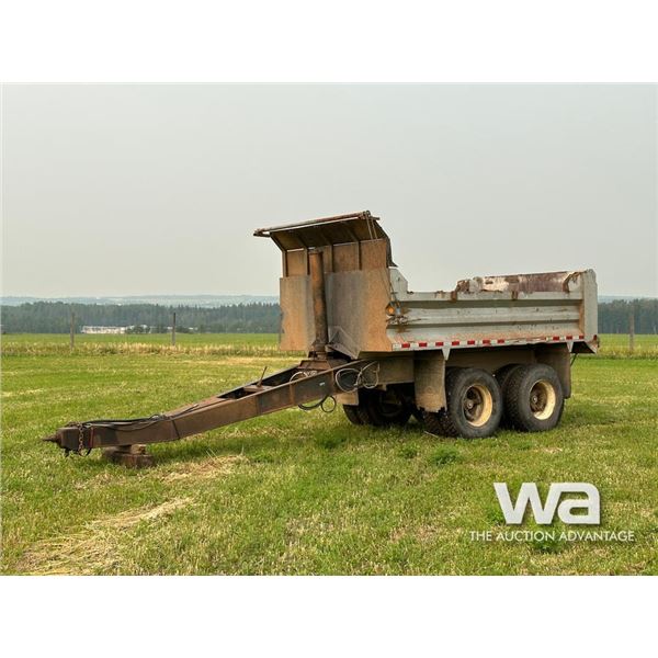 T/A PUP DUMP TRAILER
