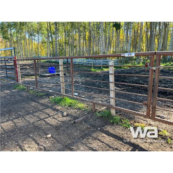 (2) 5-BAR FREESTANDING LIVESTOCK PANELS