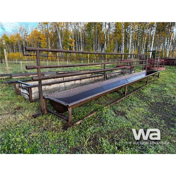 STEEL TROUGH FEEDER