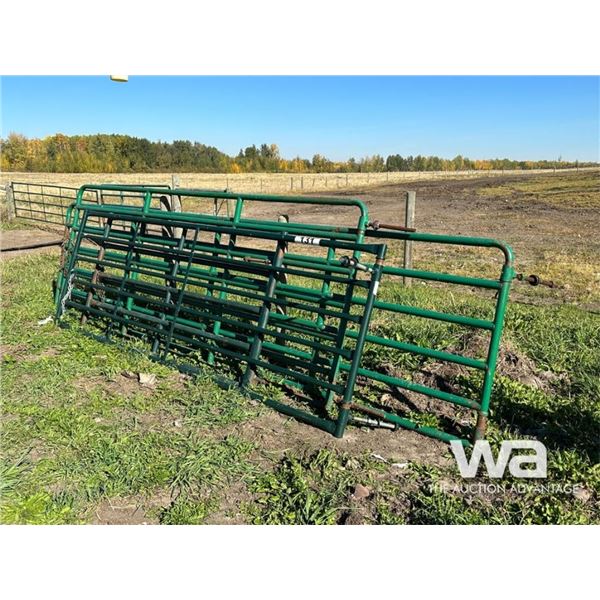 (1) 8 FT. (2) 12 FT. (1) 16 FT. LIVESTOCK GATES