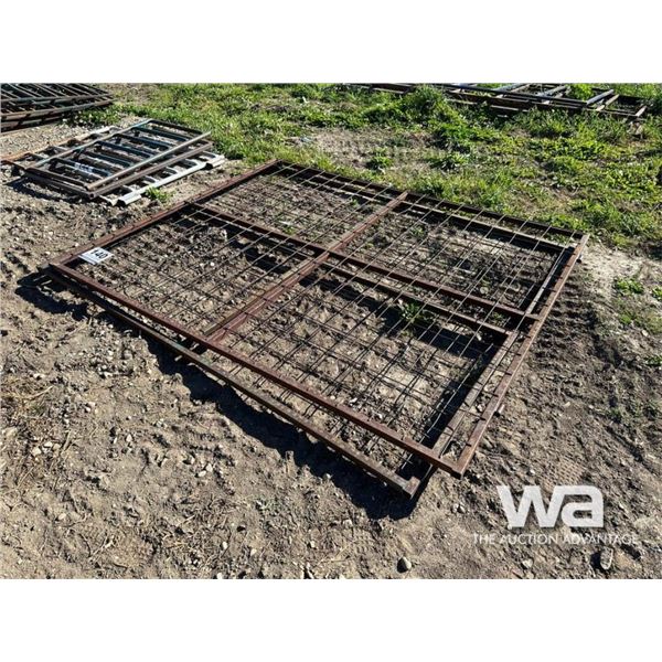(2) 9 FT. SHEEP FENCE PANELS