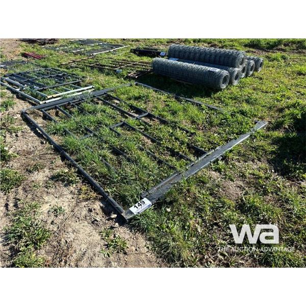10 FT. LIVESTOCK GATE & FRAME