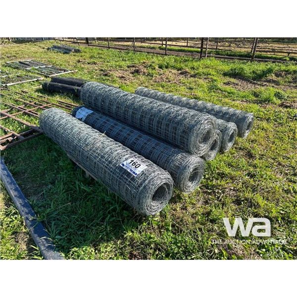 (6) ROLLS OF PAGE WIRE