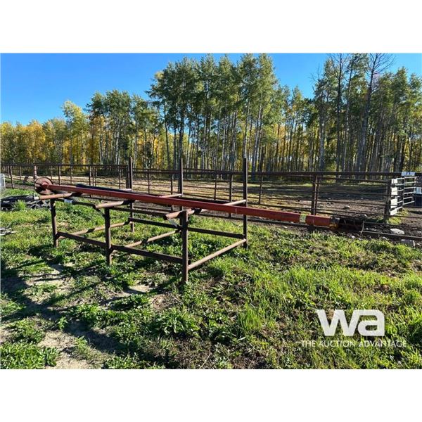 PIPE STAND & TRANSFER AUGER