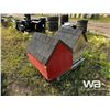 Image 4 : (2) CUSTOM BUILT DOG HOUSES