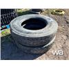 Image 1 : (2) 11R24.5 BRIDGESTONE TIRES