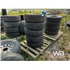 Image 2 : (5) GOODYEAR WRANGLER 225/75R16 TIRE AND RIMS