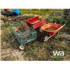 Image 1 : GREEN WAGON, WHEEL BARROW, S/A  ATV TRAILER