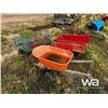 Image 4 : GREEN WAGON, WHEEL BARROW, S/A  ATV TRAILER