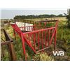 Image 1 : RED CUSTOM BUILT SHEEP HAY FEEDER