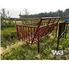 Image 2 : RED CUSTOM BUILT SHEEP HAY FEEDER