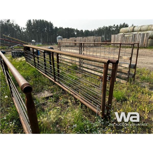 (2) FREESTANDING LIVESTOCK PANELS