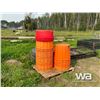 Image 1 : ORANGE PLASTIC MINERAL TUBS