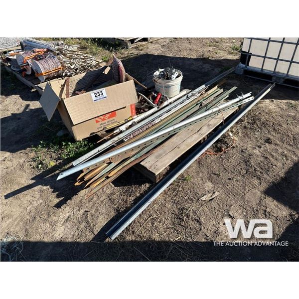 STEEL FENCE POSTS & FENCING SUPPLIES
